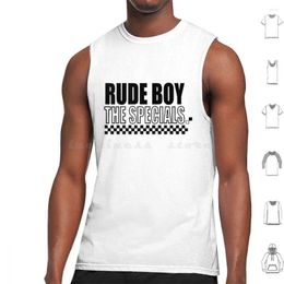 Men's Tank Tops The Specials Band Enjoy With Many Songs Retro Rude Boy Arts Ska Vest Sleeveless