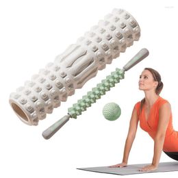 Yoga Blocks Muscle Roller For Leg Exercise Tool Foam Portable Fitness Bar Calf Back Massage Stick