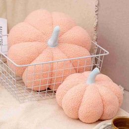 Cushion/Decorative Plush Pumpkin Cushion Cute Baby Soothing Throw Ornaments Household Living Room Simulation Pumpkin Decor R230629