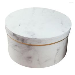 Gift Wrap 1pcs Marble Gilding Practical Elegant Creative Storage Box Present Wrapping For Decor Wedding A50
