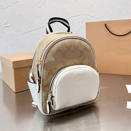 Lovely Mini Pack Designer Classic Small Backpack High Quality Casual Working Leather Shoulders Coac Track Bags Totes Belt Strap Composite Bag Size 25x18cm