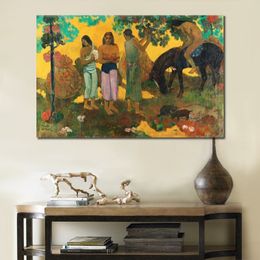 Impressionist Landscape Canvas Art Rupe Rupe 1899 Fruit Gathering Paul Gauguin Paintings Handmade High Quality Home Decor