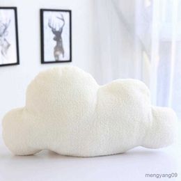 Cushion/Decorative Cloud Cushion Throw Cute Stuffed Nap Sleep Lumbar Plush Toy Sofa Cushion Home Decorations R230630