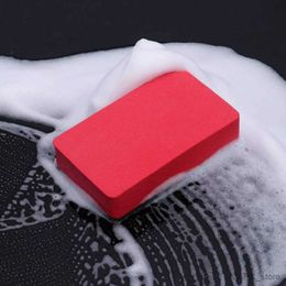 Glove Car Cleaning Clay Black and Red Car Wash Cleaning Sponge Magic Car Clean Clay Bar Car Detailing Cleaning R230629