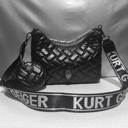 Designer Evening Bags Classic Women Bag Diamond Crossbody White Single Shoulder Eagle Head Kurt Cross Body Bag 230718bj