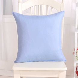 Cushion/Decorative Simple Candy Colour Throw Case For Sofa Solid Colour Cushion Cover Home Decorative Car Seat Cushion Cover