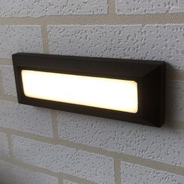 Wall Lamp Sconce For Stairs Light Garden Sand Black 6w IP65 Led Lights Decoration Decor