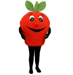 Stage Performance Red Apple Props Mascot Costume Halloween Birthday Party Advertising Parade Adult Use Outdoor Suit