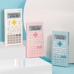 Calculators Scientific Function Calculator Student Multifunctional Scientific Calculator Mini Portable Twoline Display Cute Calculator