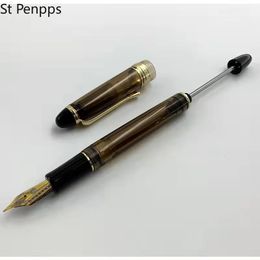 Pens St Penpps Vacuum 699 Fountain Pen Ink Pen High Capacity Ink Pen EF/F/M Nib Stationery Office school Writing Pens Gift St Penpps