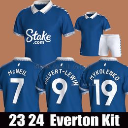 23 24 EVERT0N soccer jerseys 2023 2024 kit final Rotterdam FERGUSON retro 94 95 efc ecw cup Ratcliffe Bracewell Reid Gary Lineker football shirt 1994 1995