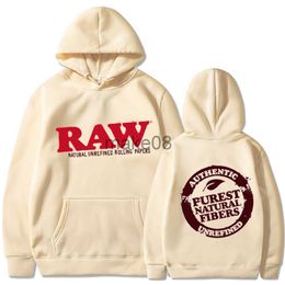 Men's Hoodies Sweatshirts RAW 2022 Fashion Hoodie Men Sweater Fleece Hooded Harajuku Hip Hop Casual Men Ladies Hoodie High Quality Pullover Hoodie J230629