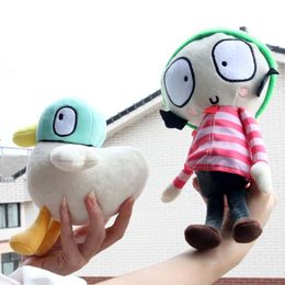 18cm Stuffed Animals Duck and 25cm Girls Character Plush Toy Soft Plushies for kids