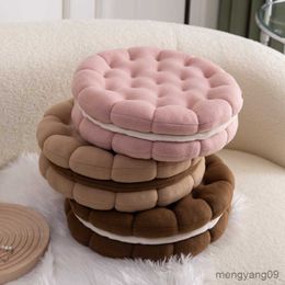 Cushion/Decorative Solid Colour Sofa Waist for Home Living Round shape Back Cushion Bed Room Decor R230629