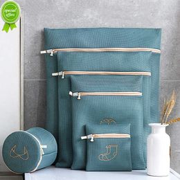 1PCS Multi-functional Washing Laundry Bag Zippered Mesh Bag Clothes Organiser Clothes Cleaning For Washing Machine Clothes Care