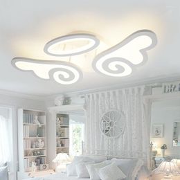 Ceiling Lights Angel Top Lighting Creative Cartoon Personality Boy Girl Child Room Bedroom Kindergarten Lamp CL74