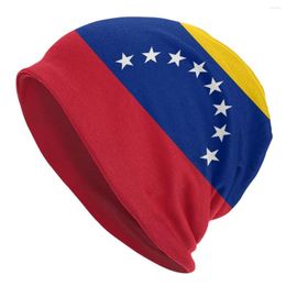 Berets Venezolana Skullies Beanies Hats Venezuela Flag Cool Unisex Outdoor Caps Warm Dual-use Bonnet