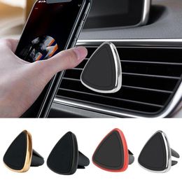 Magnetic Air Vent Car Phone Holder 360 Rotatable Magnetic Cradle Snap On Mobile Stand Universal Magnetic Smart Phone Bracket