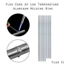 Craft Tools Aluminium Flux Cored Weld Wire Easy Melt Welding Rods For Aluminium Soldering No Need Solder Powder Xb1 Drop Delivery Hom Dhwkf