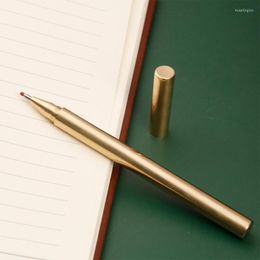 Brass Siging Pen Gel Smooth To Write Refillable Guest Sign In Office Signature For Wedding El Reception