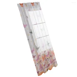 Curtain Transparent Curtains Home Sheer Semi Decorative Window Bedroom Elegant Drape Privacy Sheers