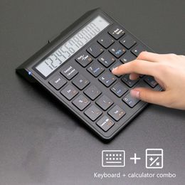 Calculators Learning office calculator Bluetooth wireless numeric keyboard multifunction calculator keyboard dualuse 12digit display