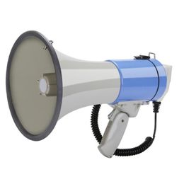 Speakers Outdoor Handheld Megaphone Speaker Booth 50w High Power Recordable Loudspeaker Tweeter