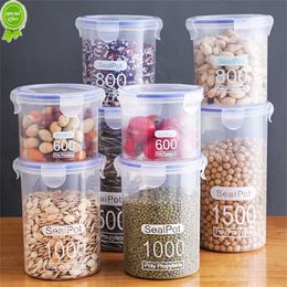 Kitchen Storage Box Food Sealed Jars Keep Food Fresh Storage Box Large-Capacity Moisture-Proof Scale Storage Transparent Jars