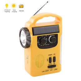 Radio Rd339 Emergency Weather Am/fm Radio Dynamo Light Solar Hand Crank Solar Charger Power Bank Self Powered Led Lantern