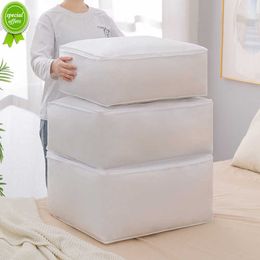 New Storage Bag Clothes Blanket Quilt Closet Sweater Foldable Organiser Box Durable Moisture Dust Proof Clothes Cabinet Organisers