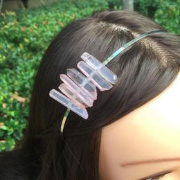 Hair Clips Wicca Raw Crystal Crown Witch Party Bridal Witchcraft Accessories