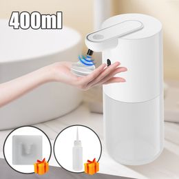 Liquid Soap Dispenser Automatic Touchless Foaming Soap Dispenser USB Smart Washing Hand Machine 300ML Infrared Liquid Soap Sensor Pump Hand Sanitizer 230629