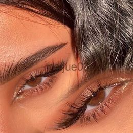 False Eyelashes Handmade Mink Eyelashes Soft Curl Winged End Eye Elongated False Lashes Thick Cross Natural Fake Lash New Makeup Tools Wholesale x0630