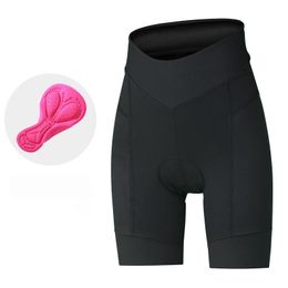 Novos shorts de ciclismo Calças de ciclismo de verão sólidas para mulheres Calças de bicicleta respiráveis Roupas de ciclismo ao ar livre