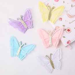 Festive Supplies Mesh Butterfly Cake Toppers For Birthday Baby Shower Cupcake Dessert Decorating Wedding Bachelorette Party Decorations