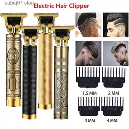 Razors Blades New Electric Hair Clipper T9 Repair Hair Head Inference Hair Barber Trimmer For Men Hair Cutter Carving Electric Shaver Razor T230630