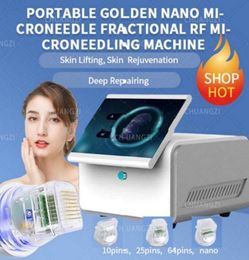 Microneedle RF Machine Fractional Wrinkle Stretch Mark Removal Skin Care Tightening Anti-Wrinkle Machine