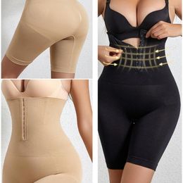 Women's Shapers 1PC Women High Waisted Tight Shorts Plus Size Seamless Control Panties With Hooks Perfect Fit Shaping