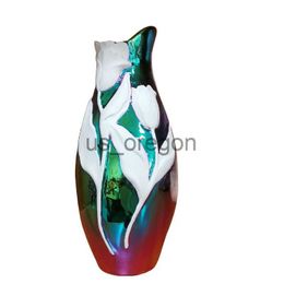 Vases Light Luxury Home Decor Modern Ceramic Flower Arrangement Vases Living Room TV Cabinet Wine Cabinet Decoration x0630