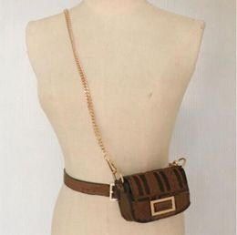 Fashion Luxury Women Belt Wallets Fanny Packs Designers Leather Handbags Detachable Coin Purse Cute Chain Crossbody Bags card clip coin wallet