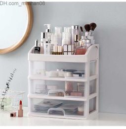 Storage Boxes Bins Storage Boxes Bins Makeup Organiser Jewellery Container Make Up Case Brush Holder Organisers With Stickers Cosmetic Rack 230106 Z230630