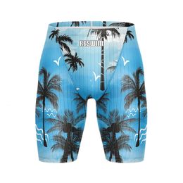 Men's Swimwear Summer Beach Tights Shorts 2023 Mens Surf Jammers Endurance Athletic Training Swim Trunks Quick Dry Swimming 230630