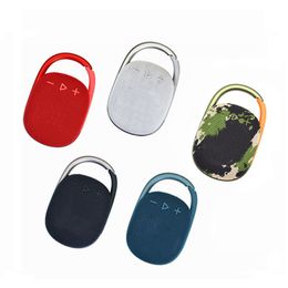 New CLIP4 Music Box 4 Generation Wireless Bluetooth Speaker Sports Hanging Buckle Insert Card Convenient Small Outdoor Speaker