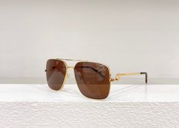 Luxury Designer Sunglasses for sale New fashionable square glasses rimless sunglasses women Versatile INS style 1605S