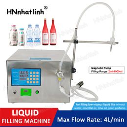 Bottle Filling Machine Magnetic Pump Mineral Water Essential Oil Fluid Quantitative Filler Packing Production