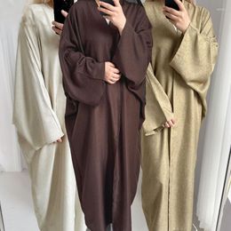 Ethnic Clothing Women's Dubai Casual Dress Kimono Open Cardigan Muslim Ramdan Abaya Robe Turkey Kaftan Middle East