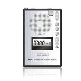 Radio Best Price Degen De17 Fm Stereo Mw Sw Lcd Radio Dsp World Band Receiver Alarm Quarz Clock Radio A0904a