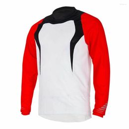 Racing Jackets 2023 Team Sportswear Cycling Clothes Motorcycle Downhill Jerseys Breathable Long Sleeve Mountain Bike Shirts Bicycle Tops