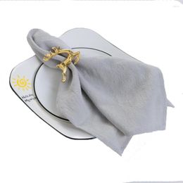 Table Napkin 20PCS Cotton Cloth Napkins 30X45cm Dinner Washable With Hemmed Edges For Restaurant Wedding And El