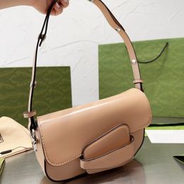 Underarm Shoulder Bag Women Handbags Solid Color Fashion Hobo Bags Silver Hardware Hasp Cell Phone Pocket Adjustable Strap Clutch Purse Lady Flap Bag